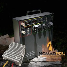 Nomad PDU Lithium Dual Battery System with 10amp Charger