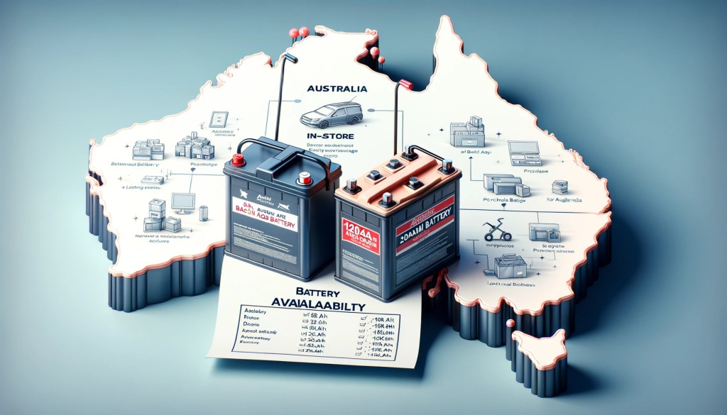 australian battery availablility for lithium and AGM battery solutions