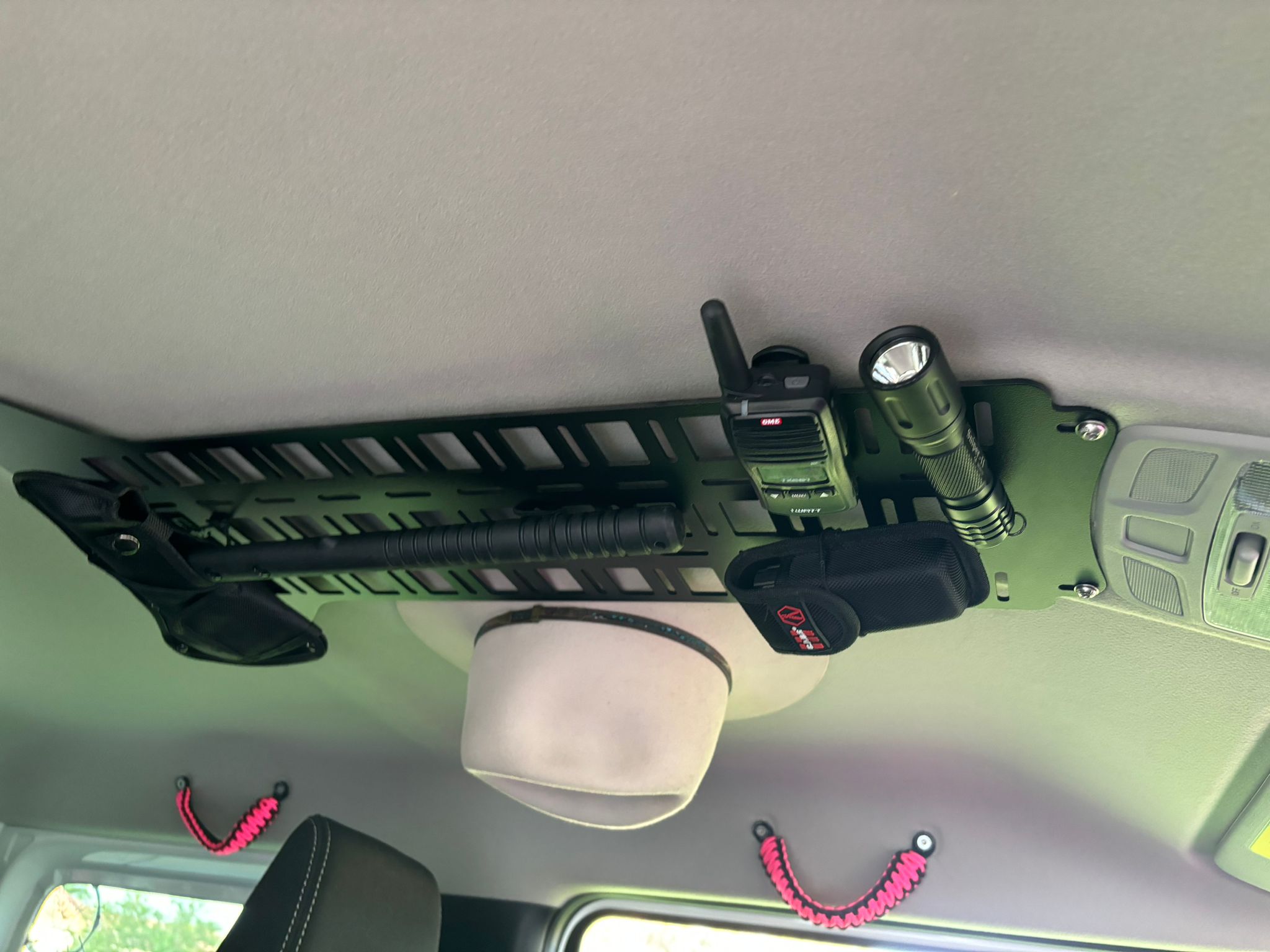 Mumbod Reviews the Jimny Roof Console MOLLE Panel